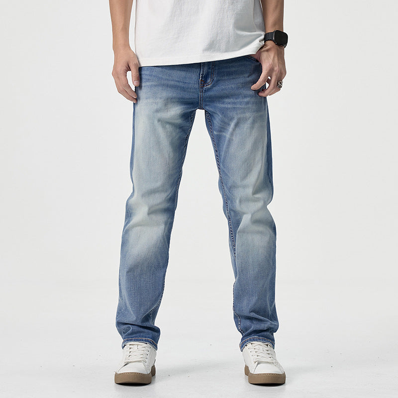Mens American-Style High-Street Casual Jeans