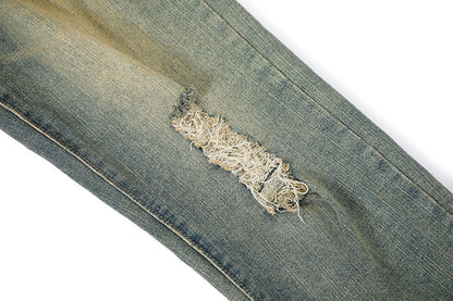 Fashion Ripped Cool Straight Jeans Men