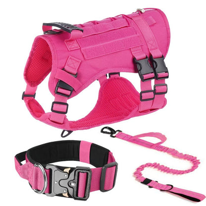 New Tactical Vest For Big Dogs Outdoor Splash-Proof