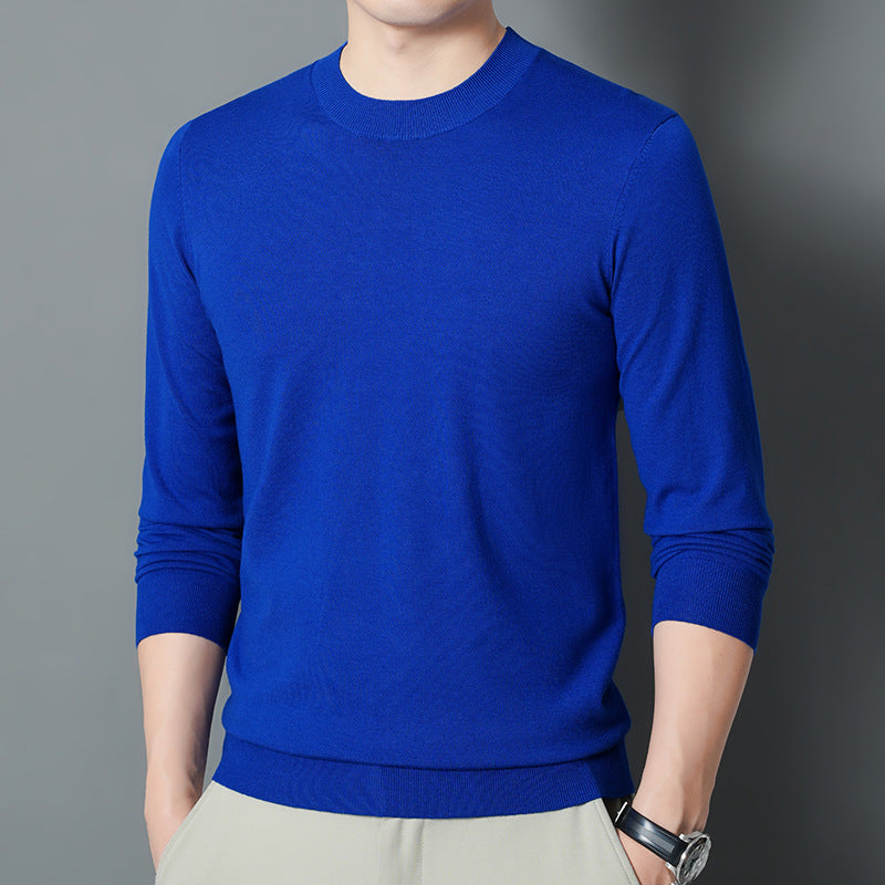 Pullover Solid-color Thermal Base Layer