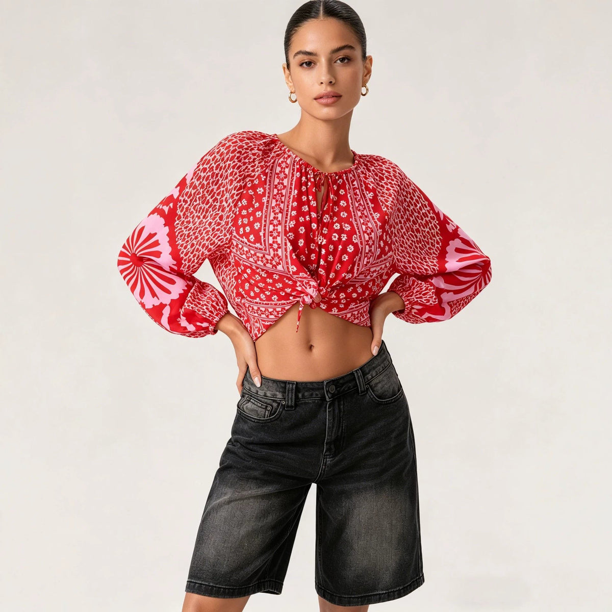 Chic Versatile Denim Shorts For Women