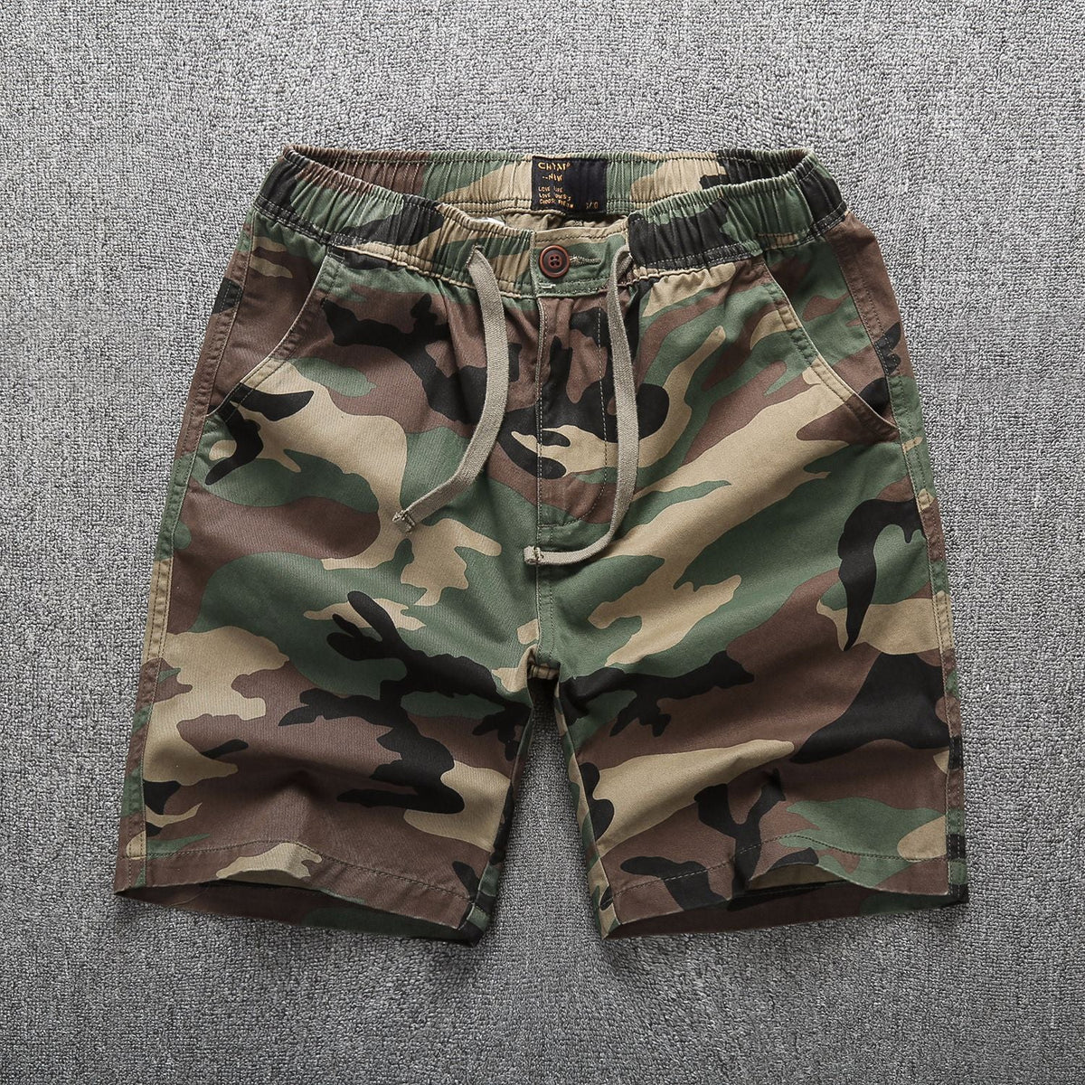 Straight Sports Leisure Five-Point Cotton Work Shorts