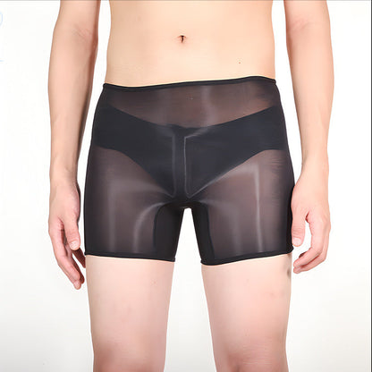 Men's Ultra Thin Shiny Boxers