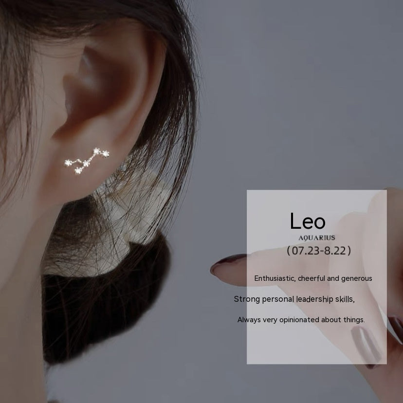 S925 Constellation Stud Earrings