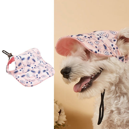 Pet Baseball Cap Leisure Sports Wind Sun Protection Sunshade