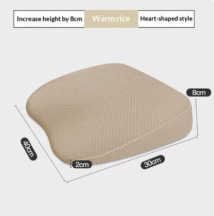 Car Height-adjusting Cushion Thickened Sloped Pad For The Drivers Seat