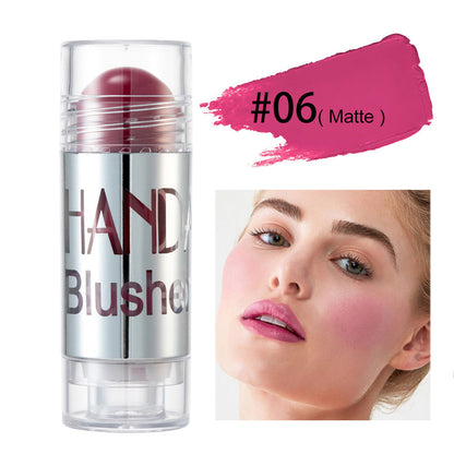 Shimmer Blush Stick: Cheek & Face Highlighter Contour Cream