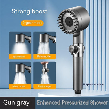 Adjustable Supercharged Shower Head