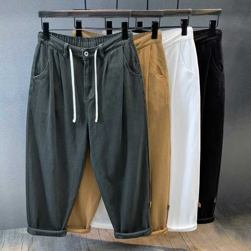 Men's High Street Loose Plus Size Work Jeans