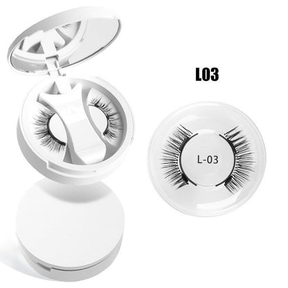 Magnetic Suction False Eyelashes Integrated Soap Holder Glue-free False Eyelashes Thick