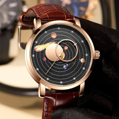 Classic Casual Quartz Leather Watch