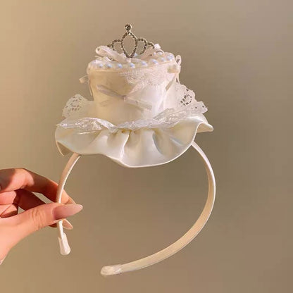 Cherry Cake Style Lace Hair Clip
