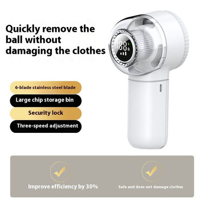 Fur Ball Trimmer Clothing Digital Display Household Clothes Hair Ball Trimmer