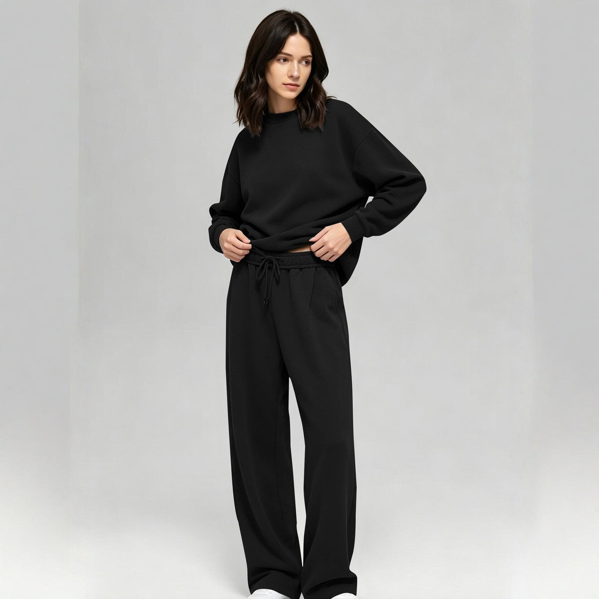 Women's New Sporty Sweatshirt Set