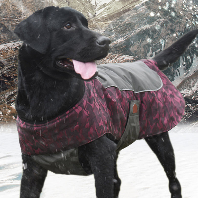 Winter Warm Jacket For Medium And Large Dogs