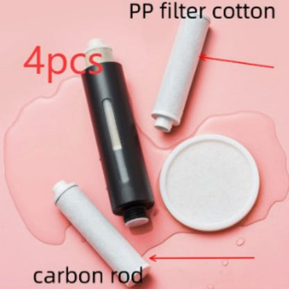 Rain Shower Head Set Filter Pressurized Bath Shower Head Set
