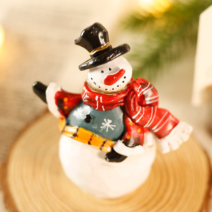 Shooting Of Desktop Christmas Decorations And Mini Decorations