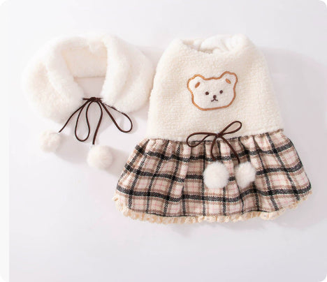 Fashion New Puppy Cute Bear Dress