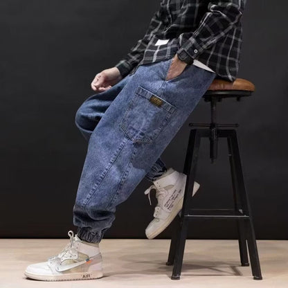 Cargo Jeans Men Fashion Brands