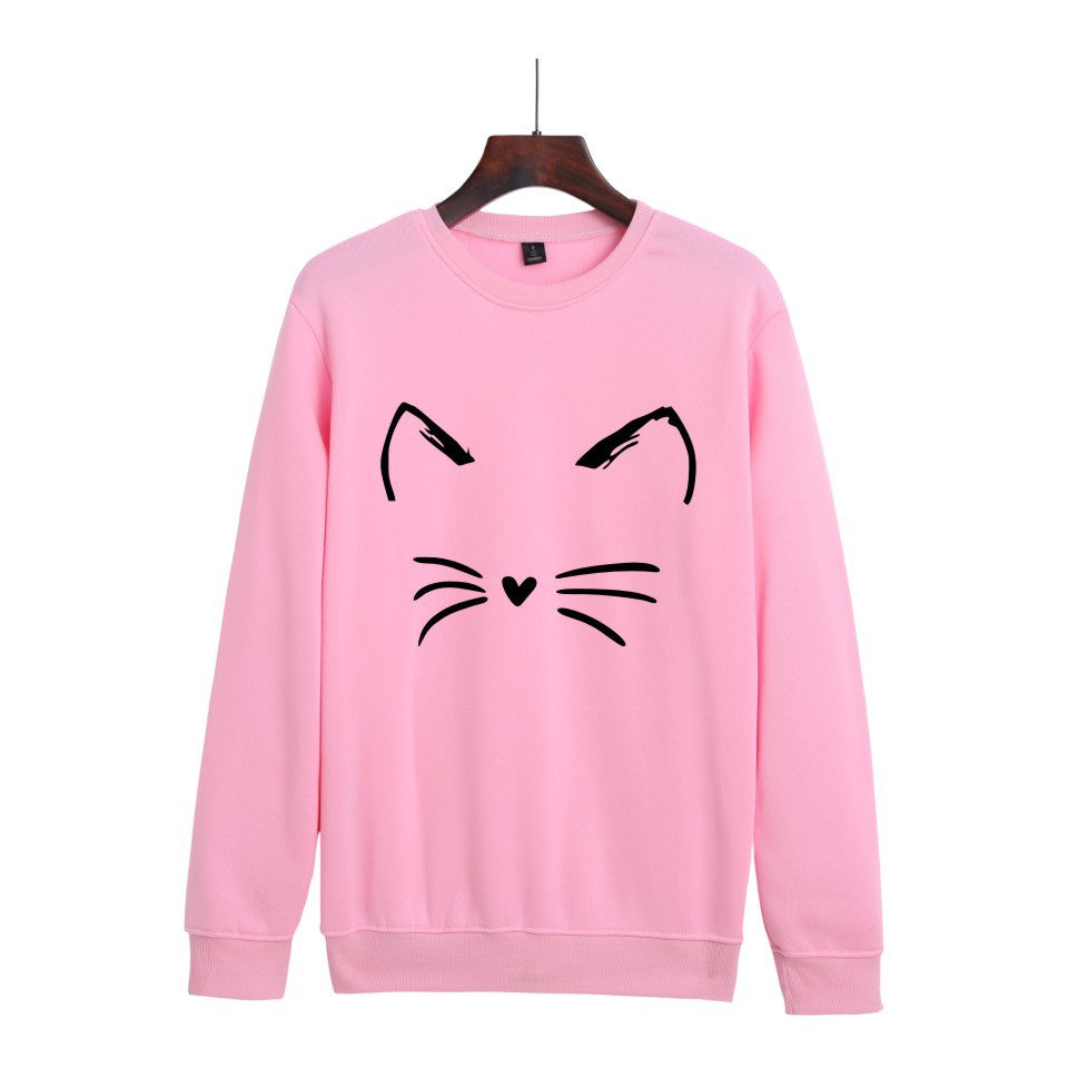 Casual Trendy Crew-neck Unisex Sweatshirt