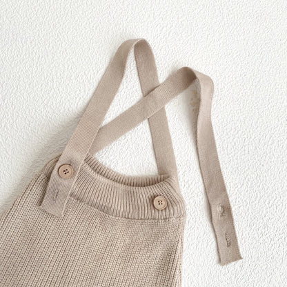 Girls' Knitted Sweater Casual Trousers