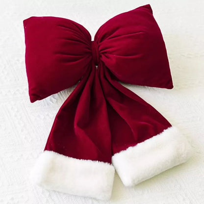 Christmas Velvet Bow Hanging Ornament