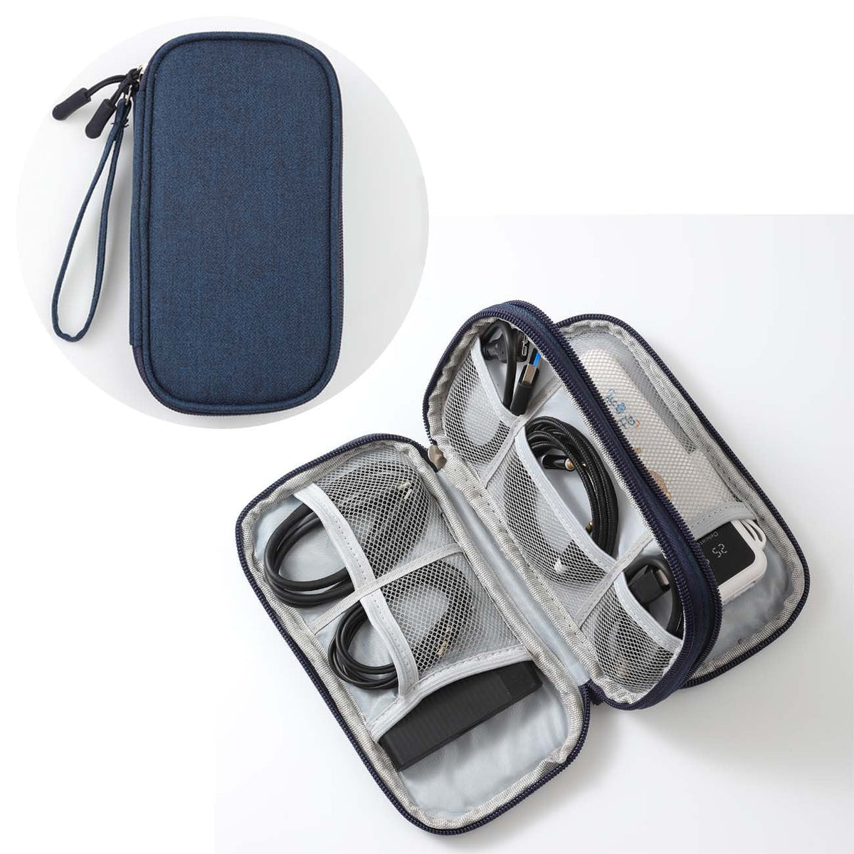 Data cable storage bag charger mobile power charging cable bag box digital storage bag USB headphone hard drive