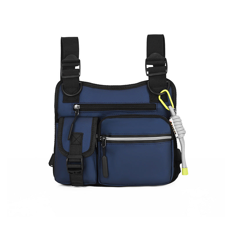 Workwear Functional Vest Chest Bag Reflective