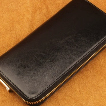 Womens Fashionable High-Capacity Zipper Wallet