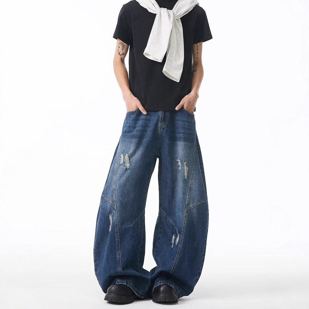 American-style Vintage Bootcut Jeans Mens New Style