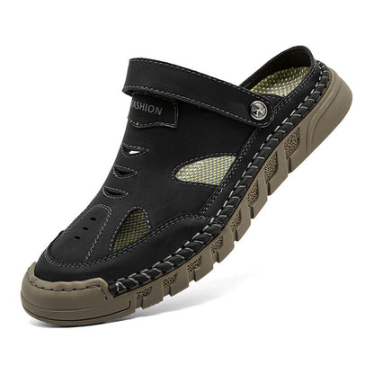 New Plus Size Closed Toe Sandals For Men