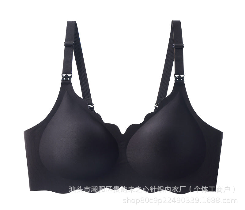 Nursing Bras For Breastfeeding, Wavy, Seamless, Comfortable, Maternity