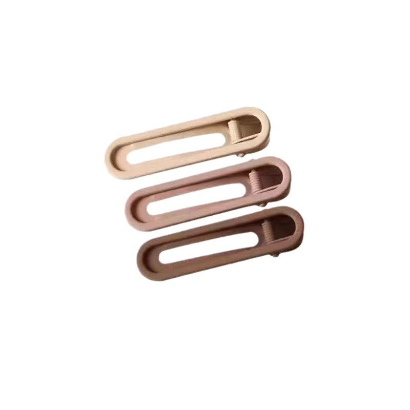 Minimalist Chic Claw Clip Hair Accessories Hair Clip And Hair Tie Set