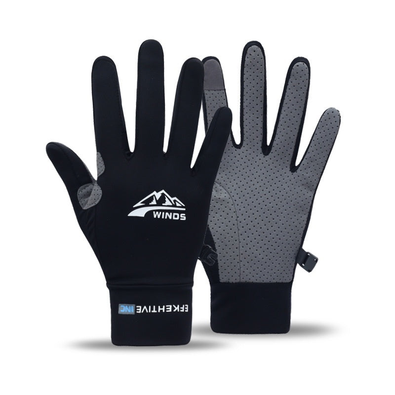 Fitness Cycling Half Finger Touch Screen Gloves