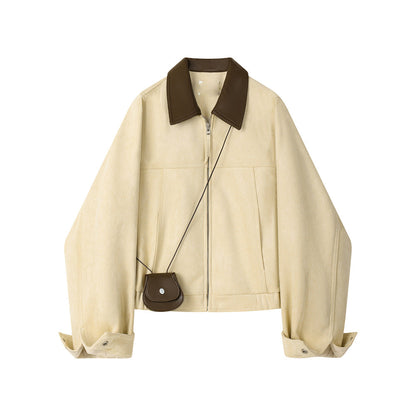Retro Loose Short Jacket For Women