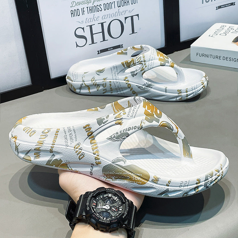 Men's Summer Flip-Flops: Soft, Non-slip