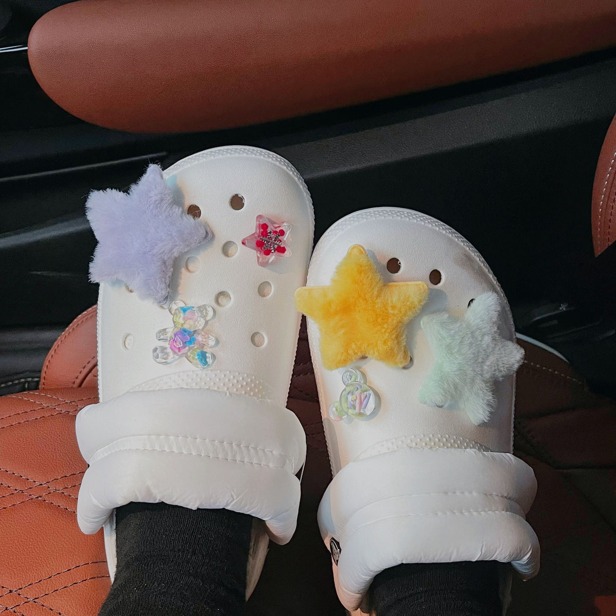 Plush Star Shoe Buckle Accessories