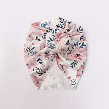 Baby Print Donut Indian Pullover Hat Hijab
