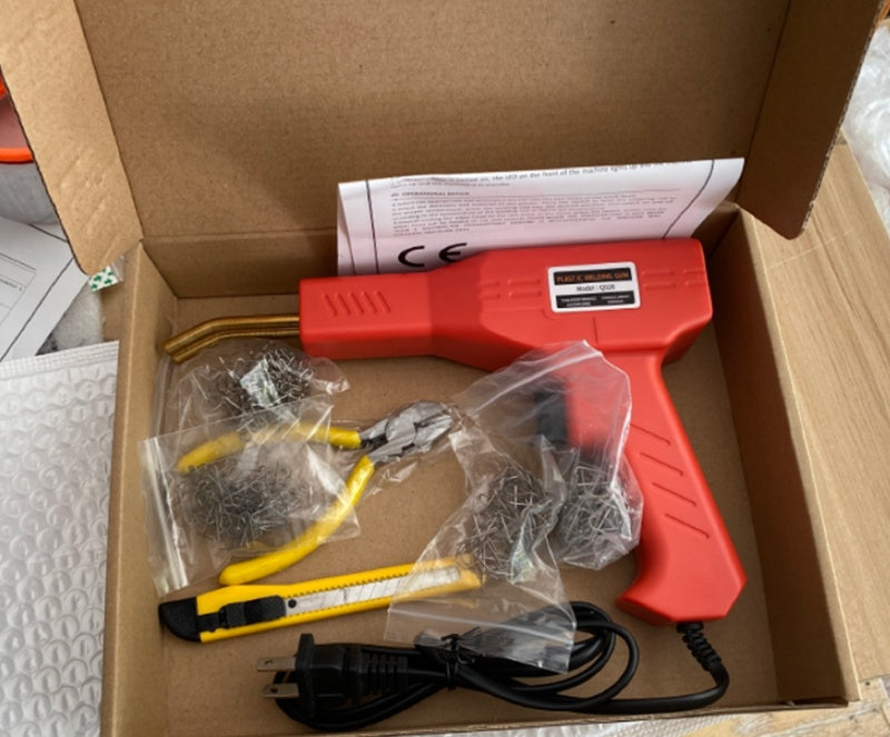 Automobile bumper repair machine