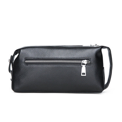 Stylish Cowhide Bag Waterproof Leather Mens Bag