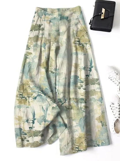 Summer Quick-Dry Harem Culottes