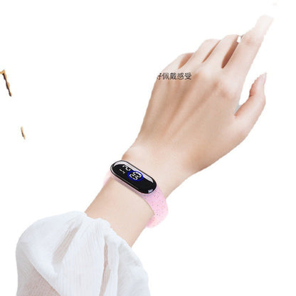 Fluorescent Electronic Bracelet Watch for Boys