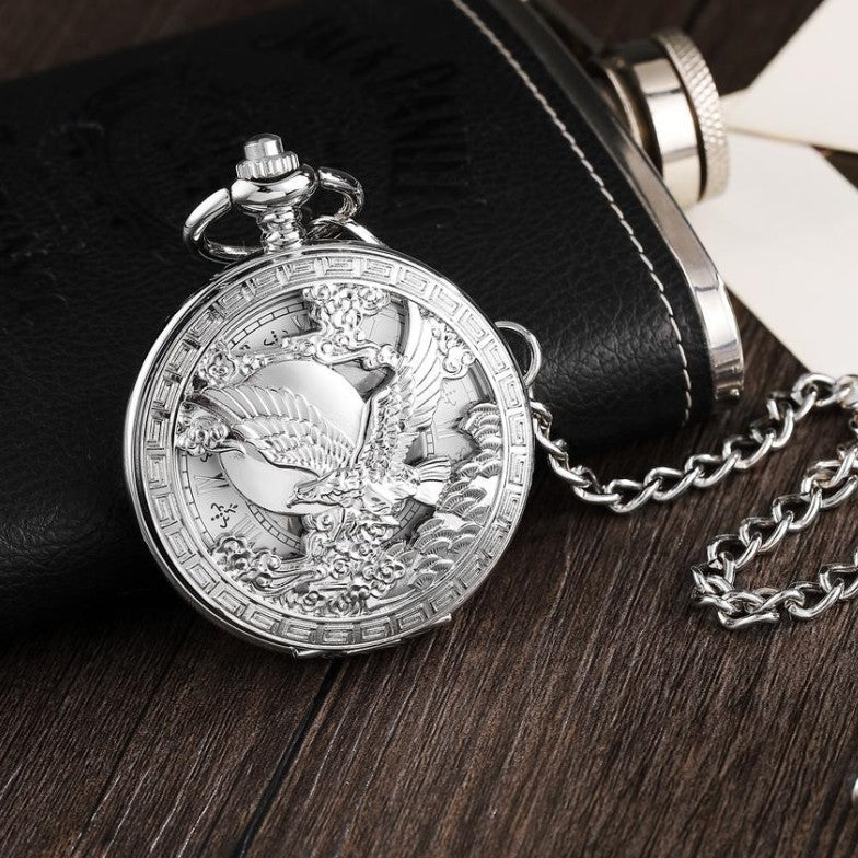 Retro Classic Embossed Hollow-Out Automatic Mechanical Watch