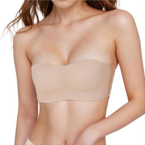 Women's Strapless Bras Bandeau Style