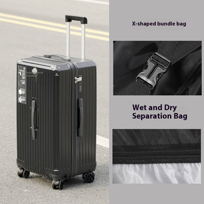 Simple Home Five-wheel Super Large Capacity Traveling Trolley Case