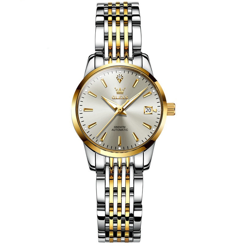 Automatic Mechanical Watch Minimalist Thin Women's Watch