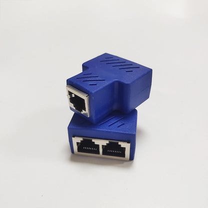 RJ45 Network Cable Splitter: Divides One Cable Into Two