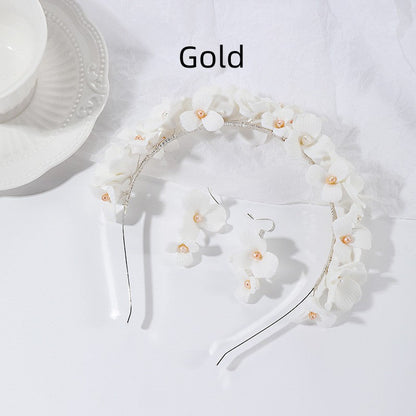 Crown Hair Accessories Handmade Ceramic
