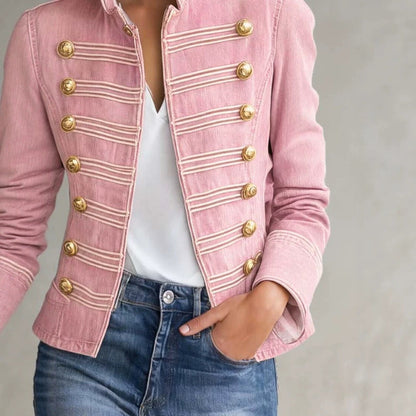Vintage Casual Short Denim Jacket For Women