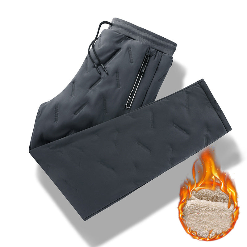 Men's Fleece-Lined Winter Joggers